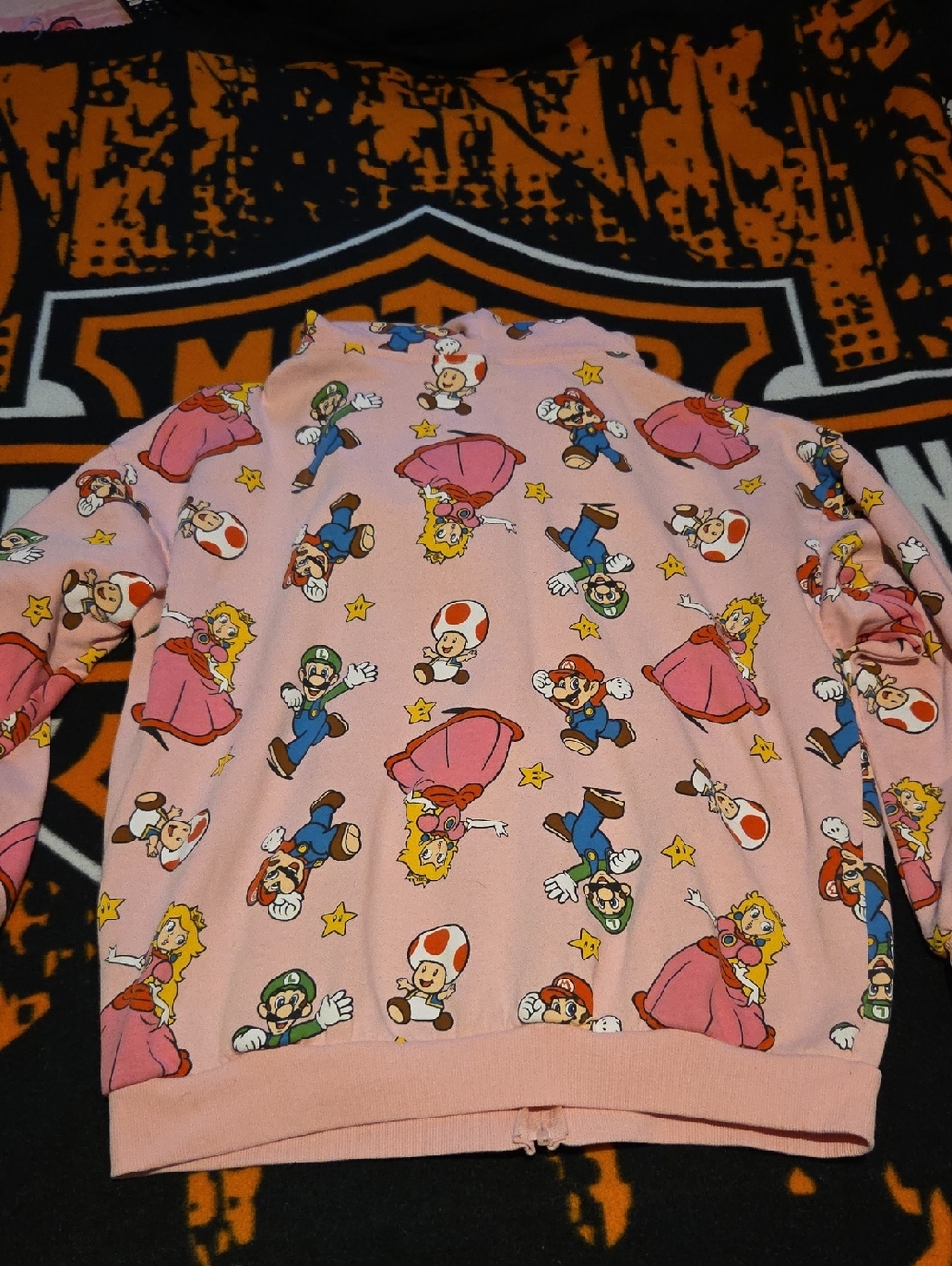 Super Mario Zip Up Hoodie - Picture 3 of 4